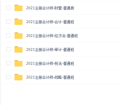 2021-注册会计师
