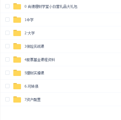 最新尚德理财全套教程