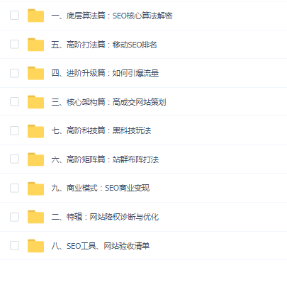 万词引流-SEO全阶实战训练营