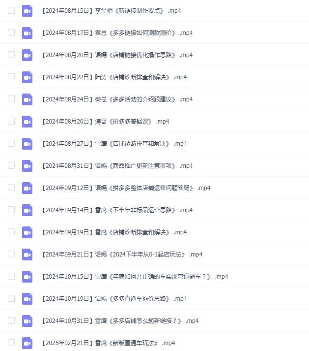 齐论拼多多vip课程